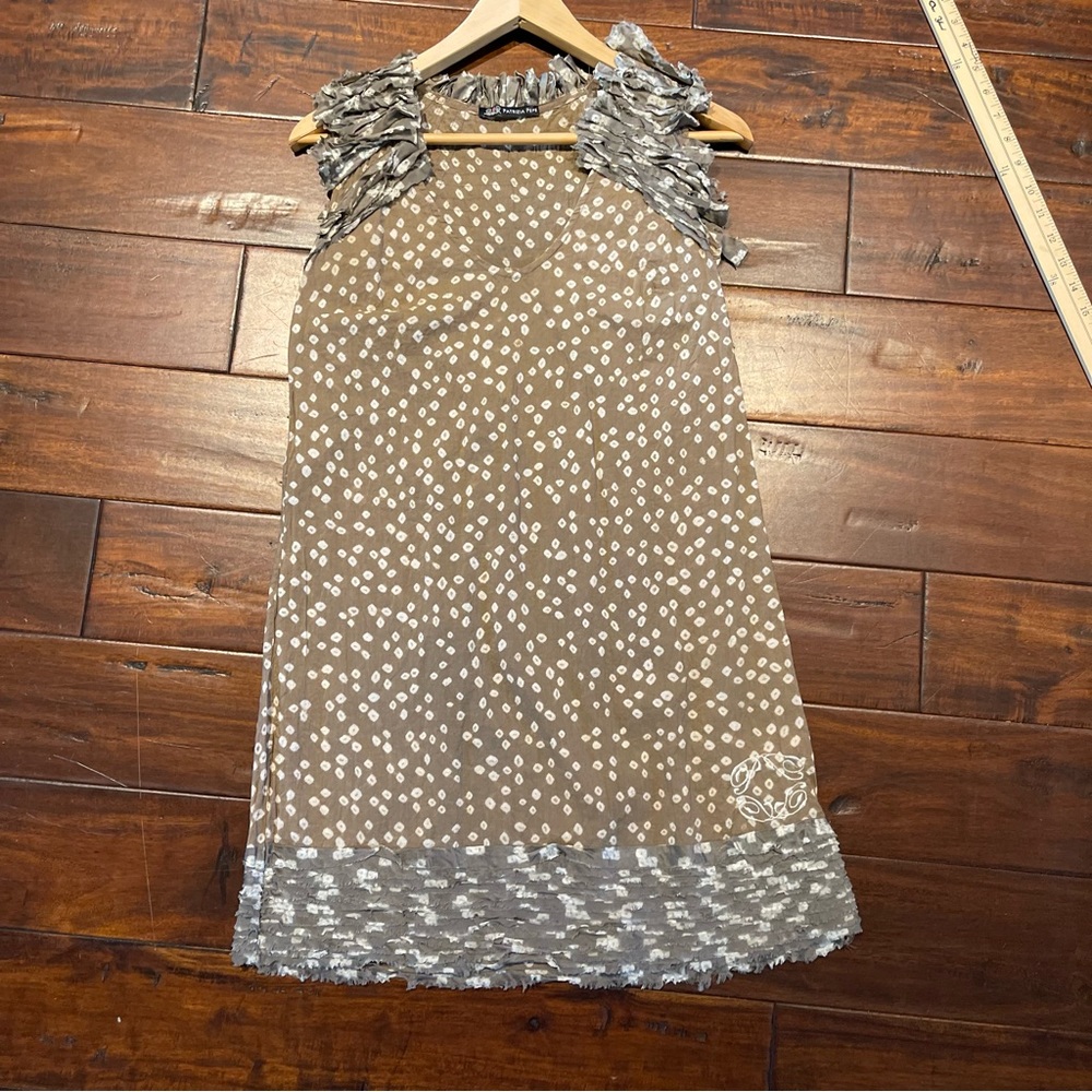 Patrizia Pepe no sleeve dress Sz 42/6
